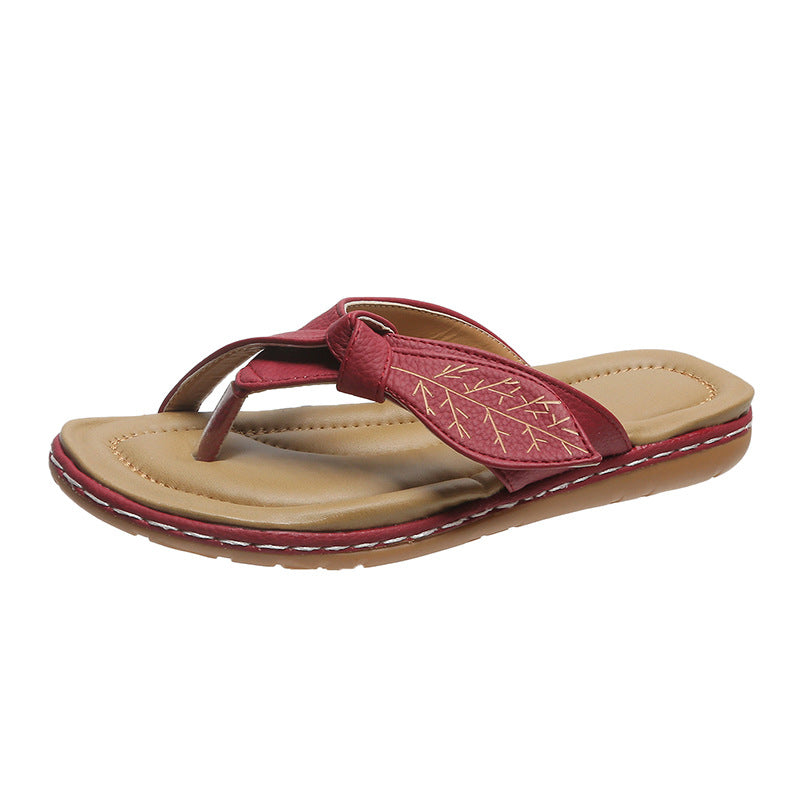 Damen Komfortable und stilvolle Zehentrenner-Sandalen R&B