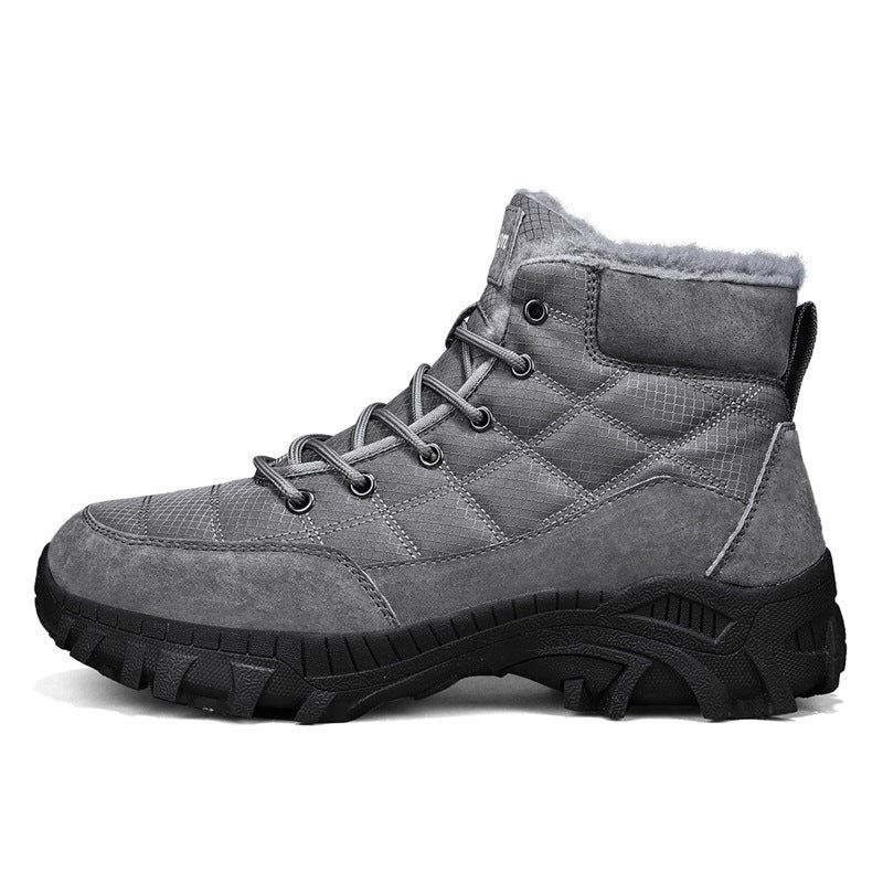 Damen Winterstiefel mit warmem Futter und rutschfester Sohle R&B