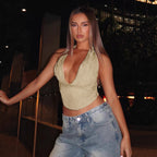 Damen Fashion Crop-Top R&B