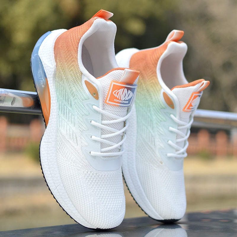 Damen Sportliche Laufschuhe mit lichtreflektierenden Elementen R&B