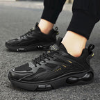 Damen sportliche Komfort Sneakers mit luftiger Mesh-Oberfläche und gedämpfter Sohle R&B