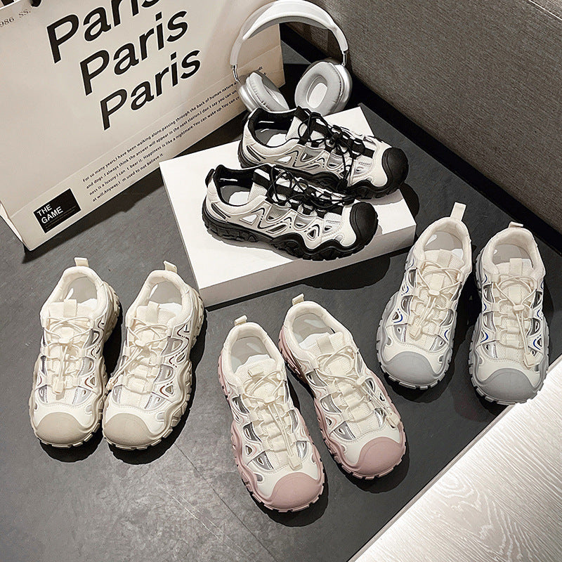 Damen Multifunktionale Freizeitschuhe mit innovativem Schnürsystem und rutschfester Sohle R&B