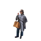 Damen modische Überwurfjacke mit großzügigen Taschen und strukturiertem Design R&B
