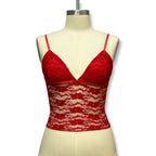 Damen Spitzencami mit verstellbaren Trägern R&B