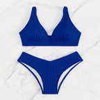 Damen Designer-Bikini mit raffiniertem Schnitt R&B