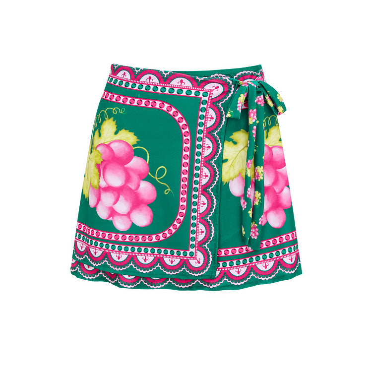 Damen Stylish Elegantes Badeanzug- und Rockset R&B
