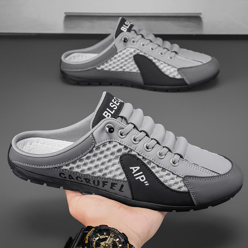 Herren Leichte Slip-On Freizeitsneaker mit Atmungsaktivem Mesh-Design R&B