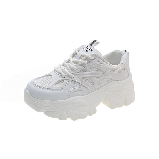Damen Sportliche Chunky Sneaker mit atmungsaktiver Mesh-Oberfläche R&B