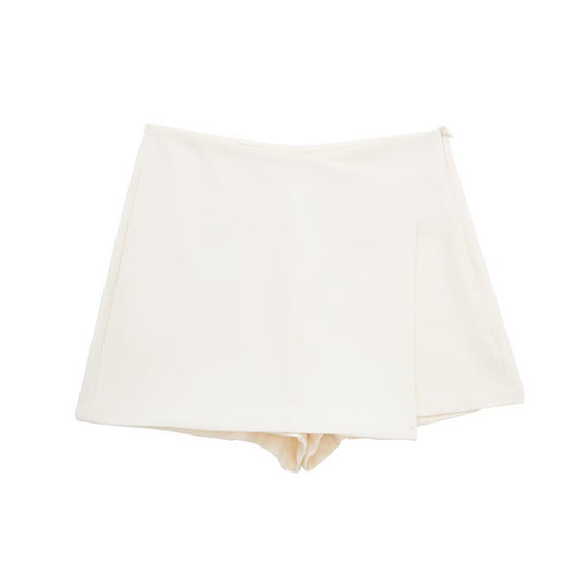 Damen sportliche Shorts mit elegantem Layering-Design R&B