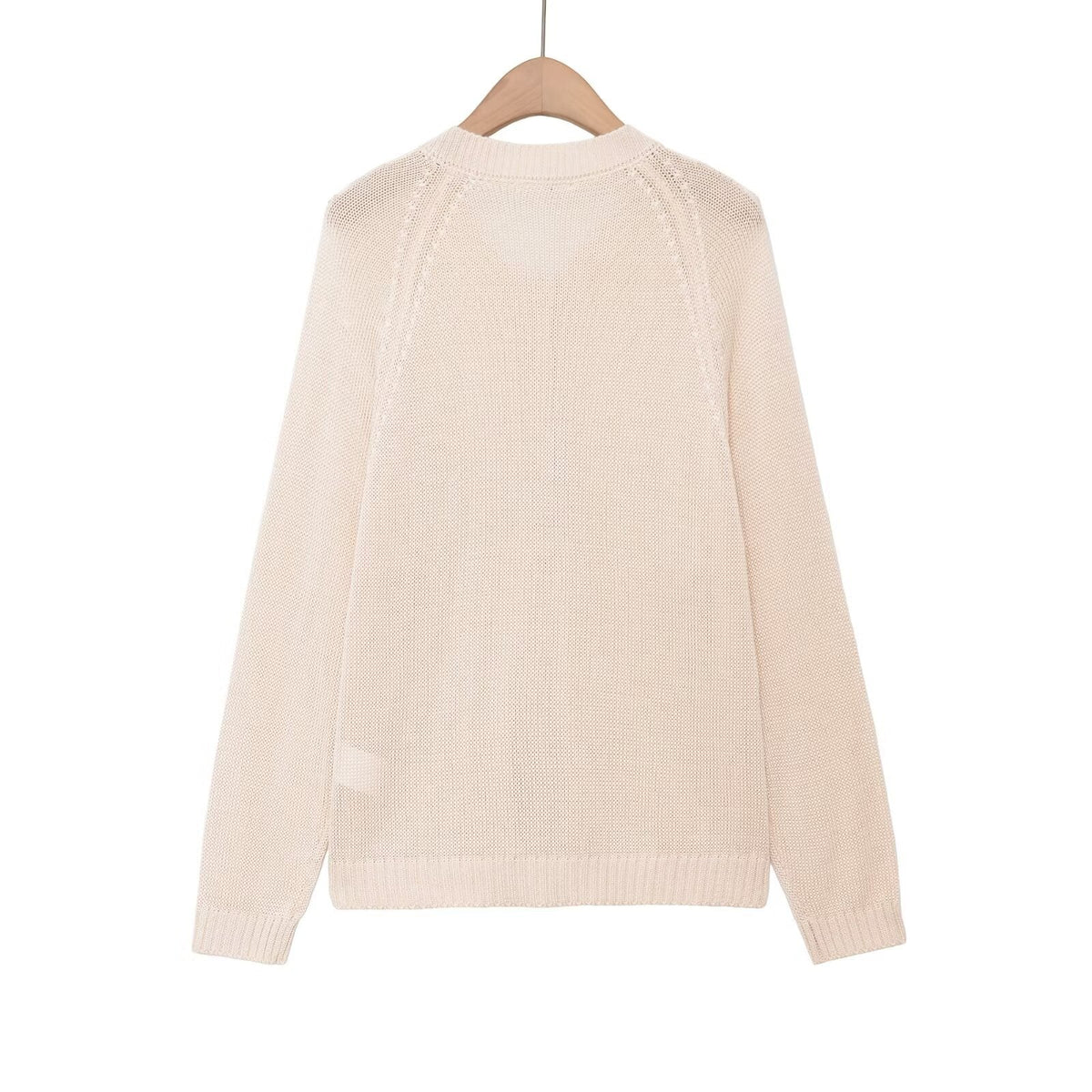 Damen leichter Pullover mit Knopfverschluss R&B