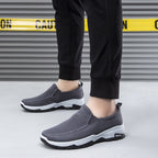 Damen Bequeme Slip-On Sneakers mit atmungsaktiver Oberflächenstruktur R&B