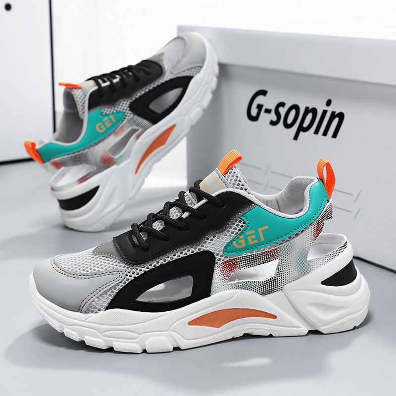 Damen Sportliche Sneaker mit atmungsaktivem Mesh und dämpfender Sohle R&B
