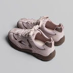 Damen sportliche Sneaker mit innovativer Oberflächenstruktur und rutschfester Sohle R&B