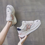 Damen Modische Sneakers mit stabilem Dämpfungssystem und rutschfester Sohle R&B