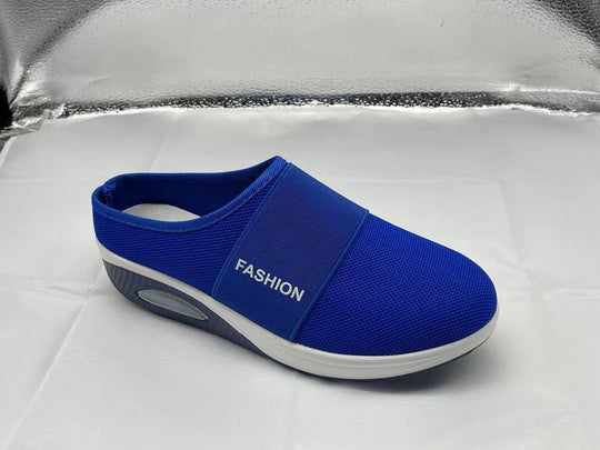 Damen Komfortable Clogs mit atmungsaktivem Netzdesign und gepolstertem Fußbett R&B