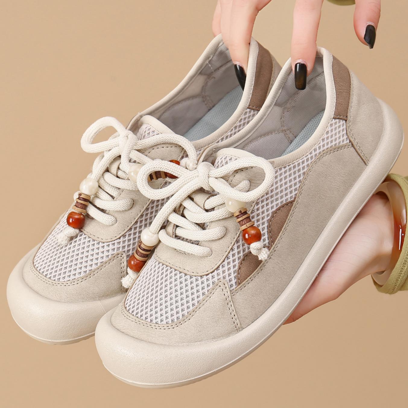 Damen multifunktionale Freizeitschuhe mit atmungsaktivem Netzmaterial R&B