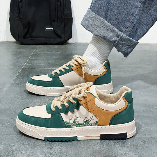 Herren Sportliche Design-Sneaker mit individueller Sohle R&B