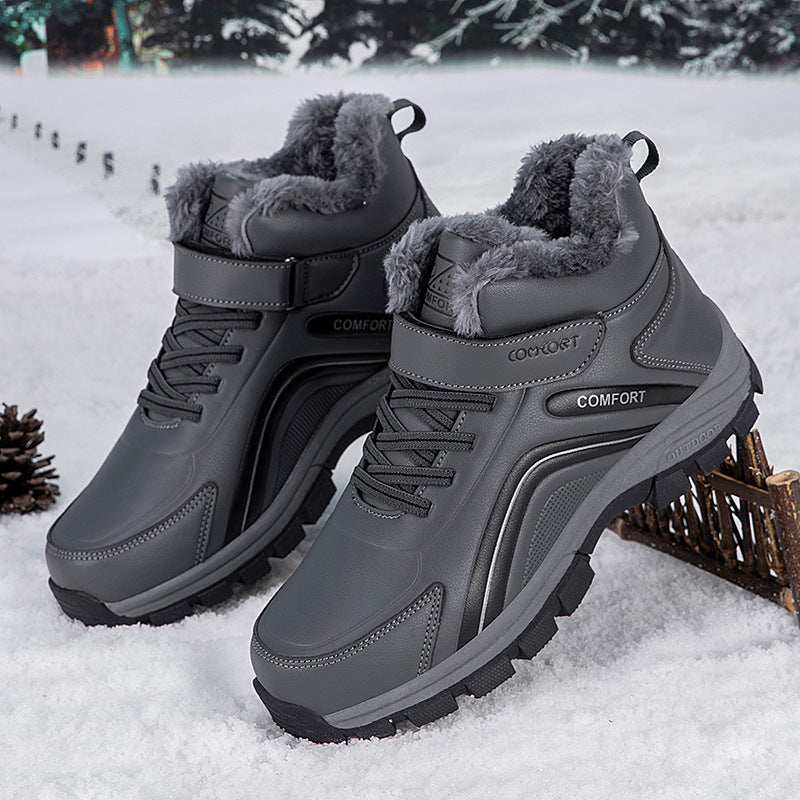 Damen wasserfeste Winterstiefel mit isolierendem Futter und rutschfester Sohle R&B