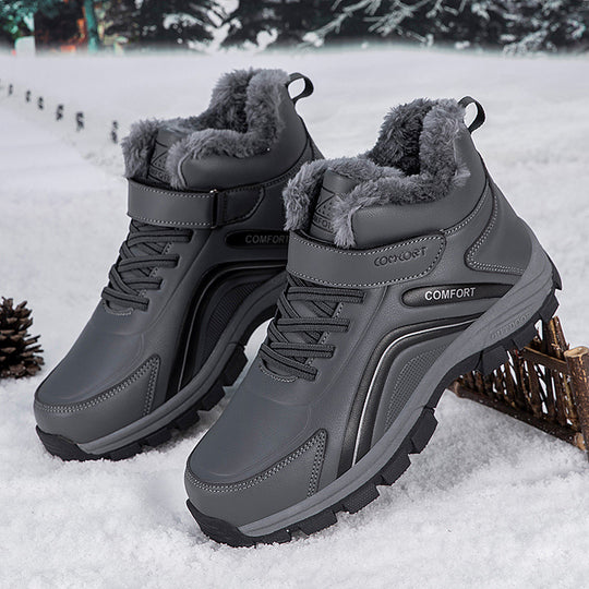 Damen wasserfeste Winterstiefel mit isolierendem Futter und rutschfester Sohle R&B