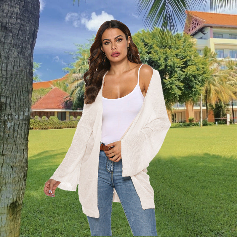 Damen lässiger Strickmantel R&B