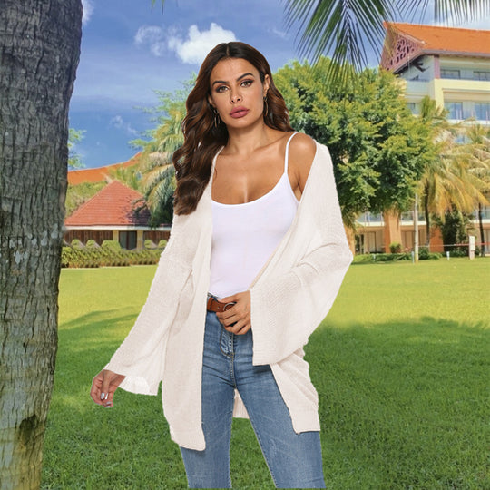 Damen lässiger Strickmantel R&B