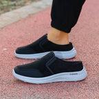 Damen Bequeme Freizeit-Slipper aus hochwertigem Velours R&B