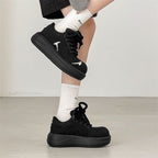 Damen Modische Sneakers mit dicker Sohle und dekorativen Applikationen R&B