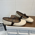 Damen Ballerinas mit modischem Riemen und ergonomischer Innensohle R&B