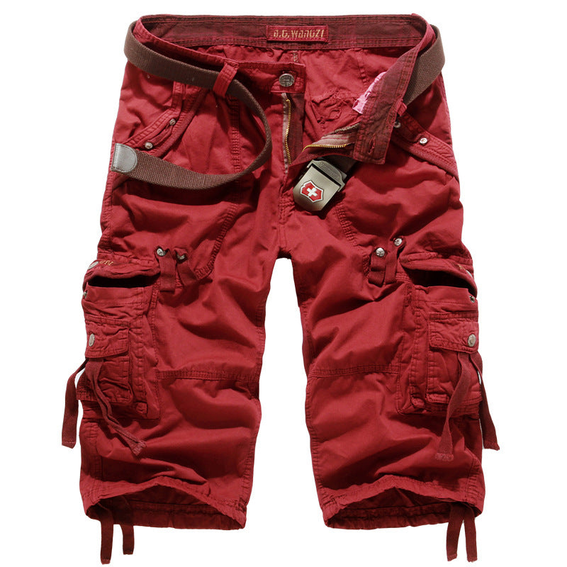 Herren Cargo Shorts mit mehreren Taschen R&B