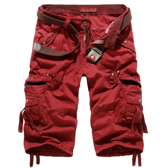 Herren Cargo Shorts mit mehreren Taschen R&B