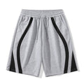 Herren Sportliche Shorts mit elastischem Bund und seitlichen Kontraststreifen