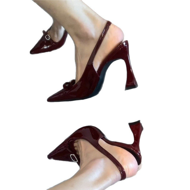 Damen elegante Slingback High Heels mit stilvollem Absatz R&B