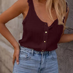 Damen luftige Bluse mit Knopfleiste und Rüschen R&B
