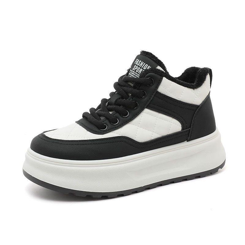 Damen Sportliche High-Top Sneakers mit dämpfendem Innenfutter und robustem Design R&B