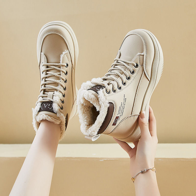 Damen High-Top Winterboots mit kuscheligen Innenfutter R&B