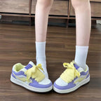 Damen Sportliche Sneakers mit atmungsaktivem Mesh und dämpfendem Sohlenprofil R&B