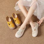 Damen Atmungsaktive Clogs mit modischem Lochdesign