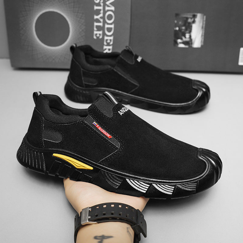 Herren elegante Freizeitschuhe mit rutschfester Sohle R&B