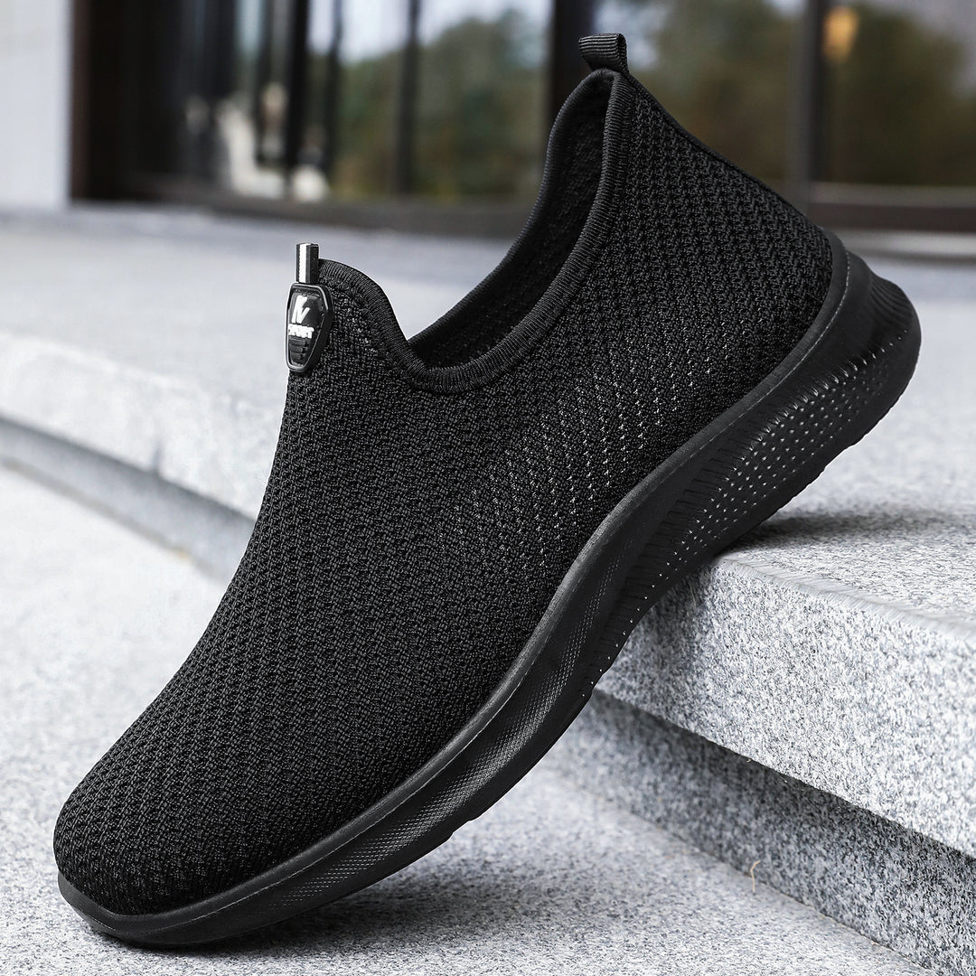 Damen Atmungsaktive Slip-On Freizeitschuhe mit elastischem Einschlupf R&B