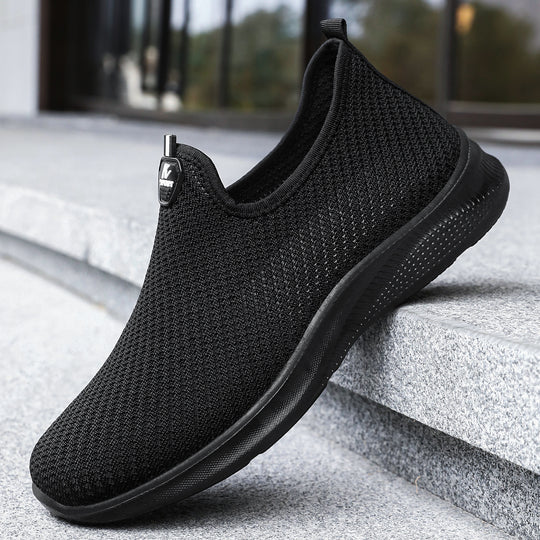 Damen Atmungsaktive Slip-On Freizeitschuhe mit elastischem Einschlupf R&B