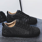 Damen Sportliche Sneaker mit trendigem Nieten-Design R&B