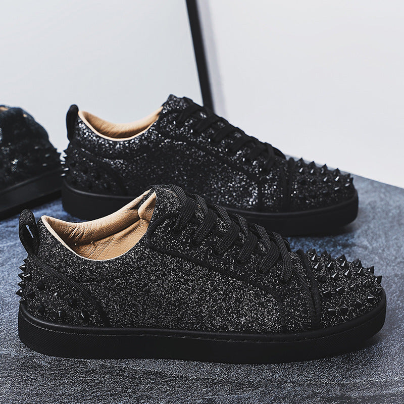 Damen Sportliche Sneaker mit trendigem Nieten-Design R&B