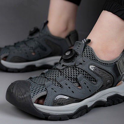 Damen Sportliche Wasserschuhe mit atmungsaktiver Mesh-Oberfläche und praktischer Schnellschnürung R&B