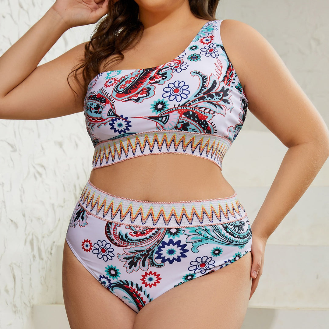 Damen Elegant geschnittenes Bikini-Set R&B