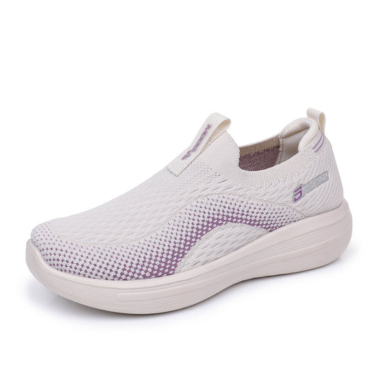 Damen Bequeme Slip-On Sneakers mit flexiblem Komfortdesign R&B