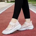 Damen atmungsaktive Sneaker mit hochwertigem Netzmaterial von R&B