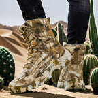 Herren Camouflage Outdoor-Stiefel mit rutschfester Sohle und isolierender Fütterung R&B