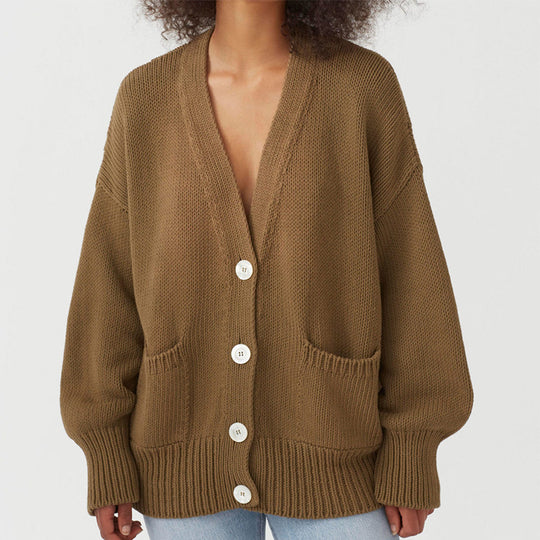 Damen Grobstrickcardigan R&B