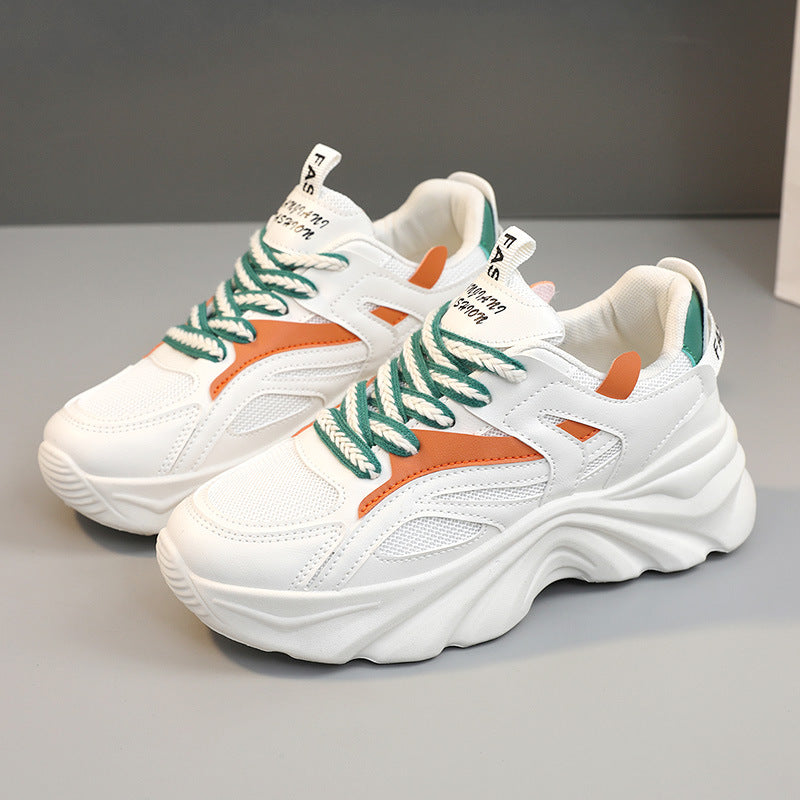 Damen Sportliche Chunky Sneakers mit atmungsaktivem Obermaterial und dämpfendem Sohlenprofil R&B