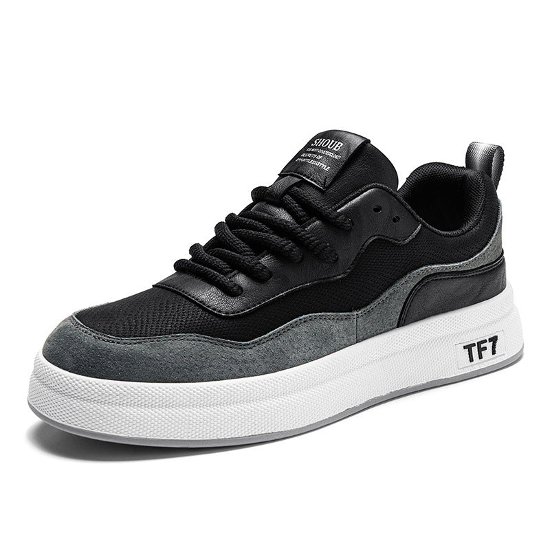 Damen modische Sneakers mit gepolsterter Laufsohle und atmungsaktiver Obermaterialkombination